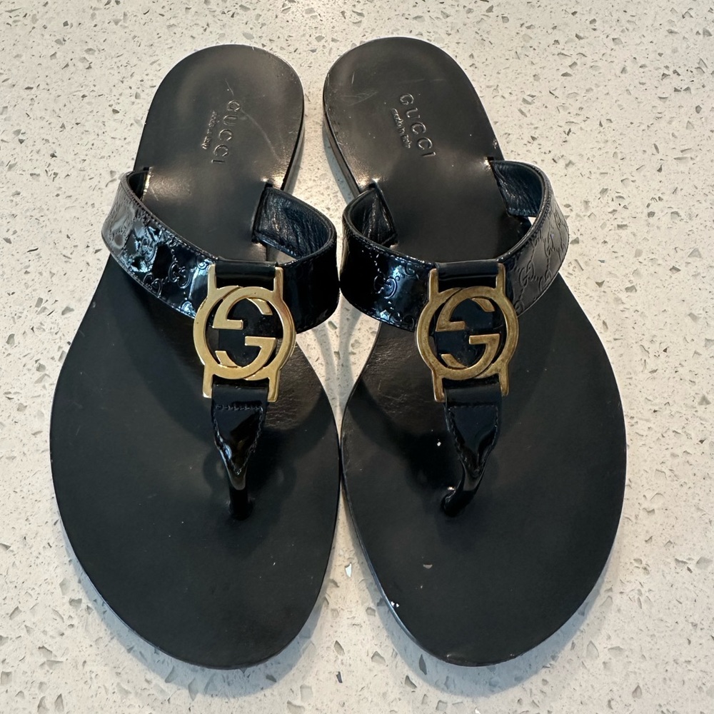 Authentic Gucci Guccissima Sandals Size 34.5